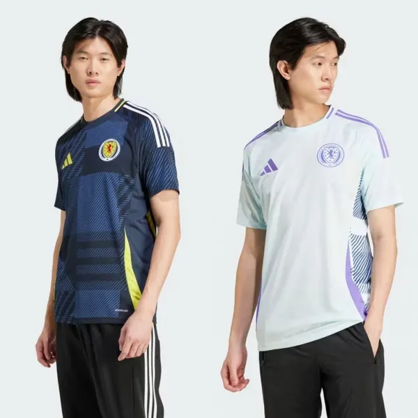 Maillot Ecosse Euro 2024 domicile extérieur