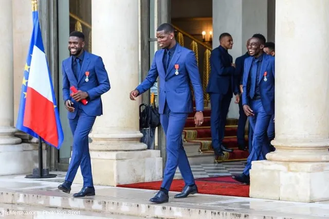 EdF : les champions du monde ont reçu la Légion d’honneur