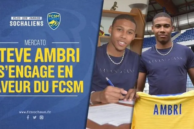 Sochaux : Steve Ambri signe pour deux ans (Officiel)