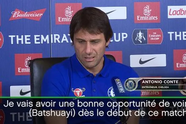 Chelsea, Conte : “Batshuayi a l’occasion de se montrer”