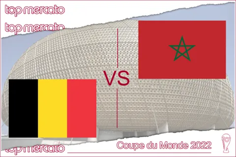 Pronostic Belgique – Maroc et meilleures cotes à jouer
