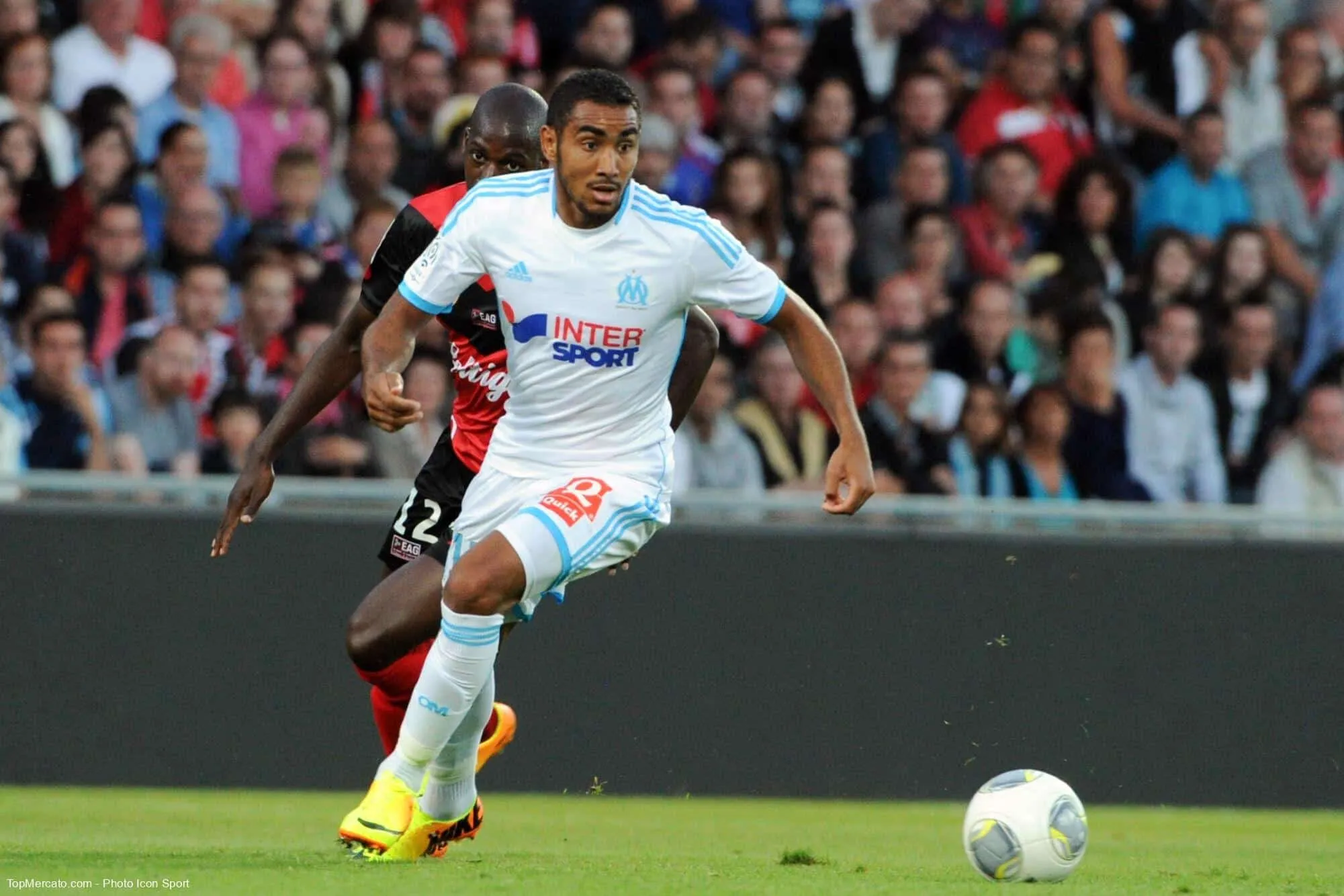 Laquelle de ces propositions est VRAIE concernant le premier match de Dimitri Payet à l’OM, en 2013 ?
