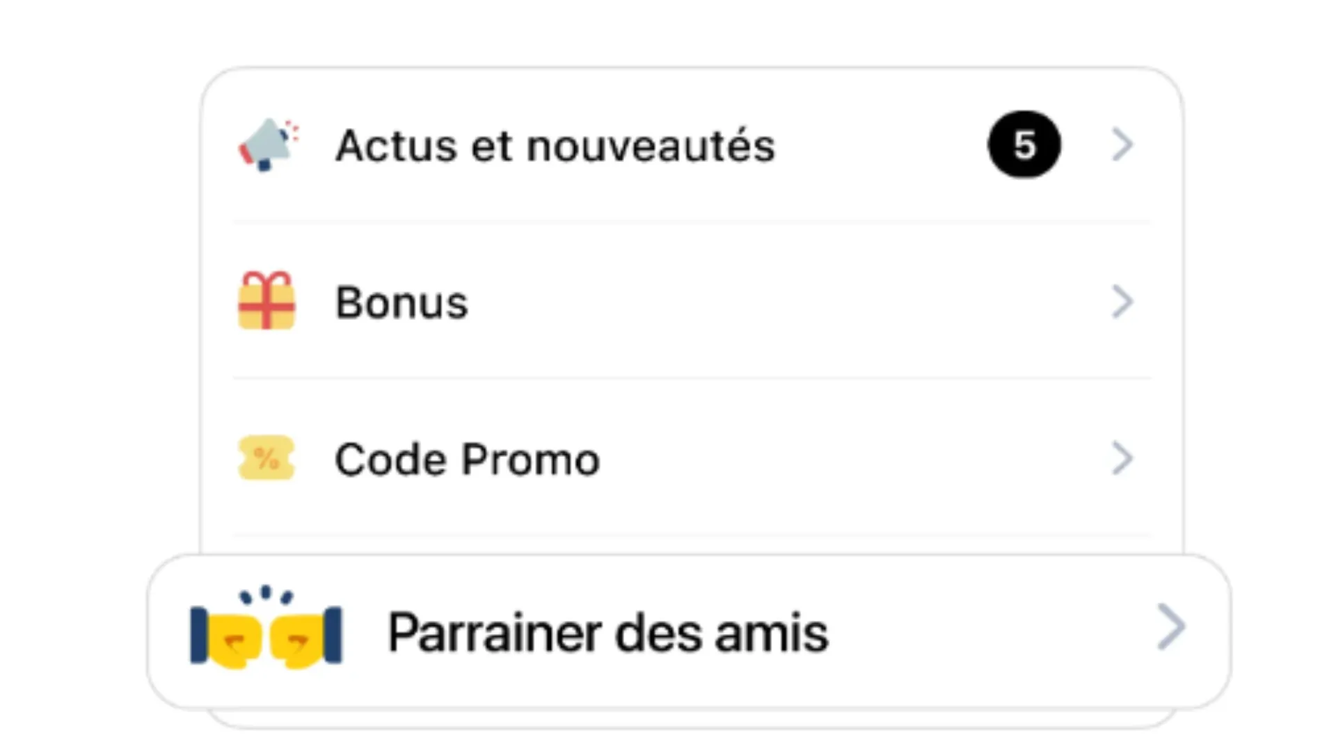 Parrainez des amis sur Betclic