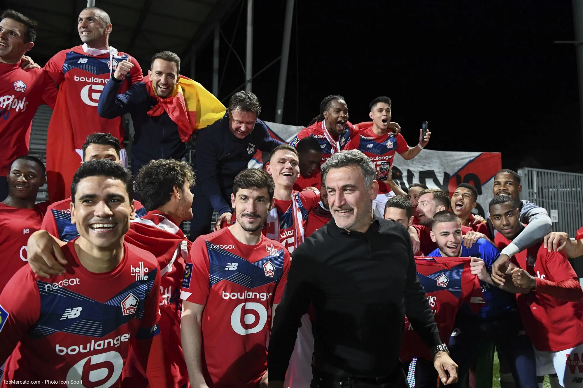 Christophe Galtier, LOSC, titre, champion