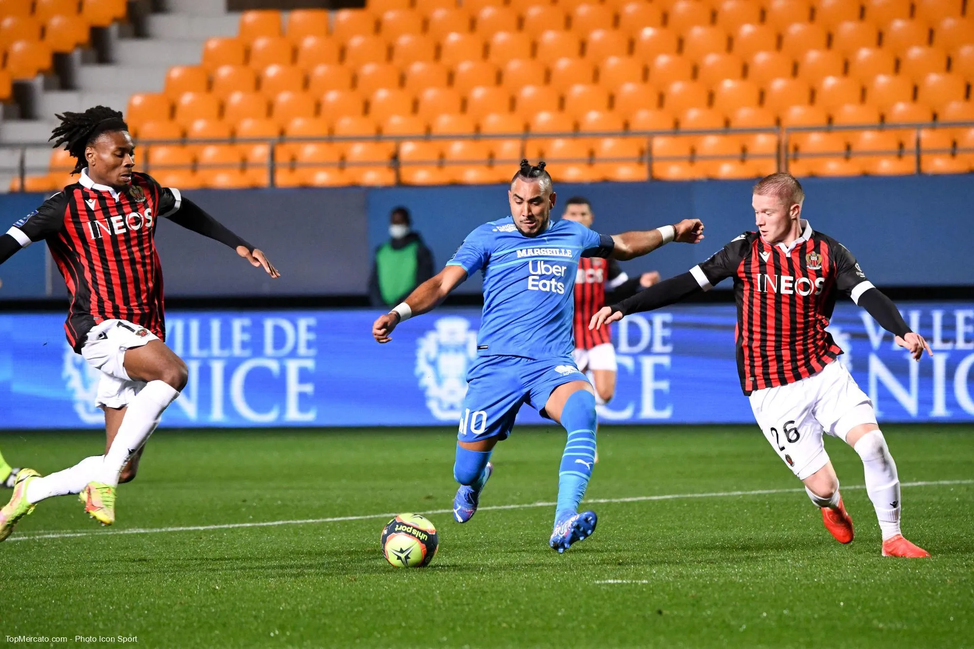 Dimitri Payet, match OGCN Nice-OM Olympique de Marseille