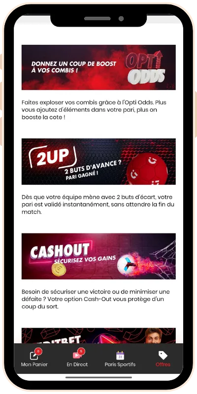 Liste des promotions disponibles en août 2026 sur Circusbet