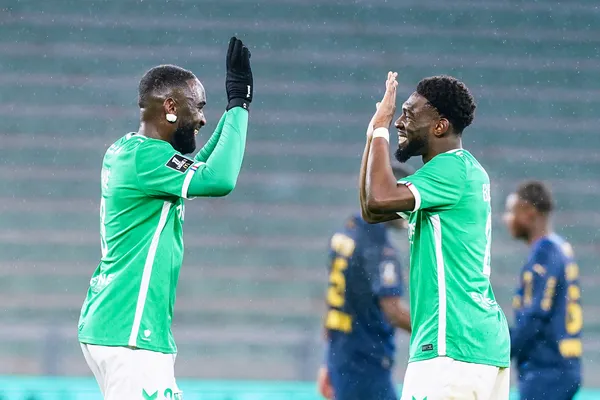 Mickaël Nadé Dylan Batubinsika ASSE Saint-Etienne