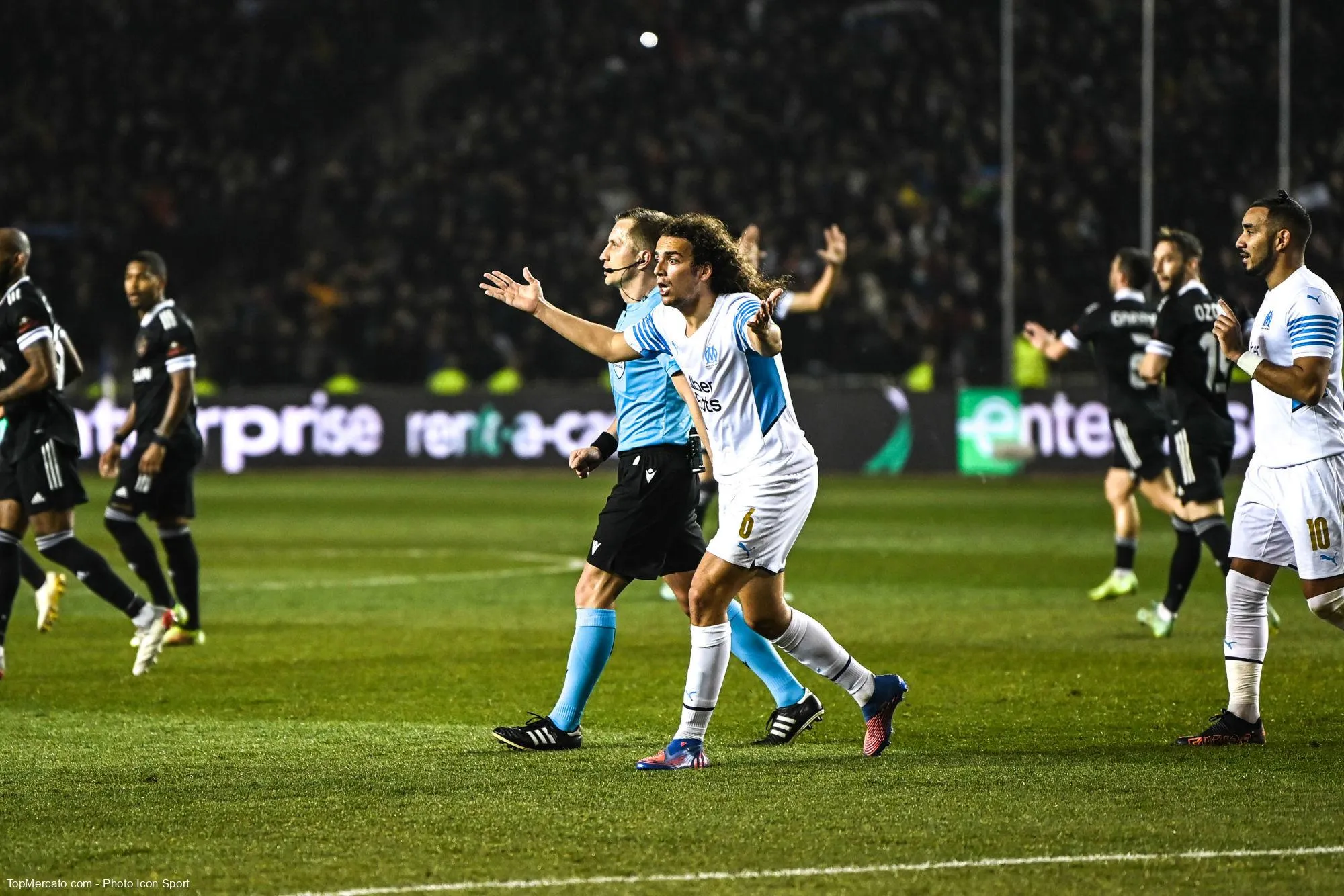 Mattéo Guendouzi, match Qarabag-Olympique de Marseille