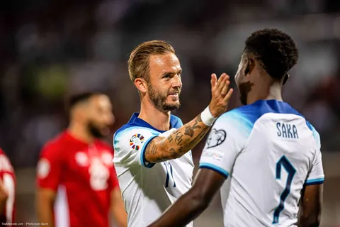 Match Angleterre – Macédoine du Nord : chaîne TV et compos probables