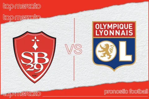 Pronostic Brest – Lyon et meilleures cotes