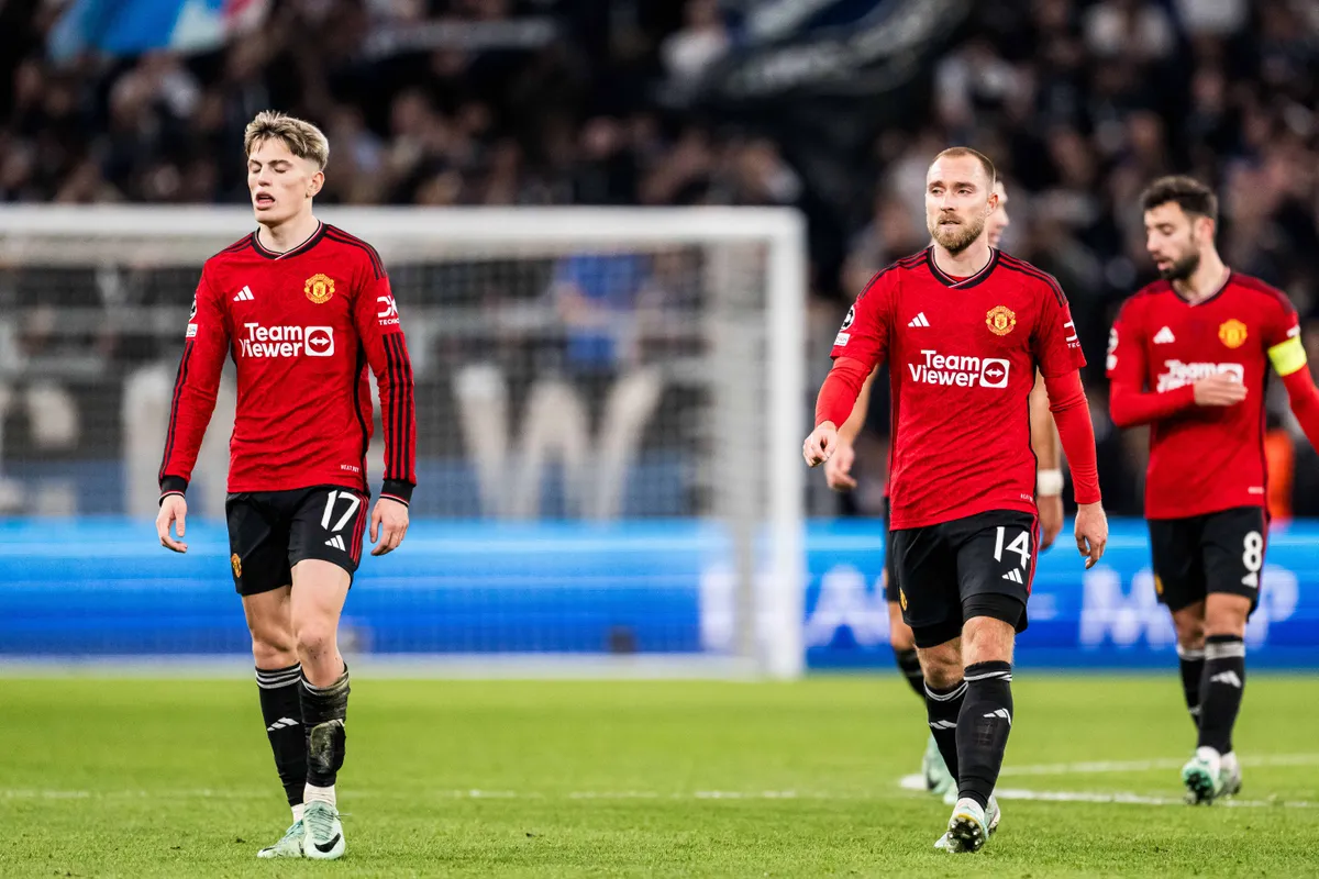 Alejandro Garnacho Christian Eriksen Manchester United