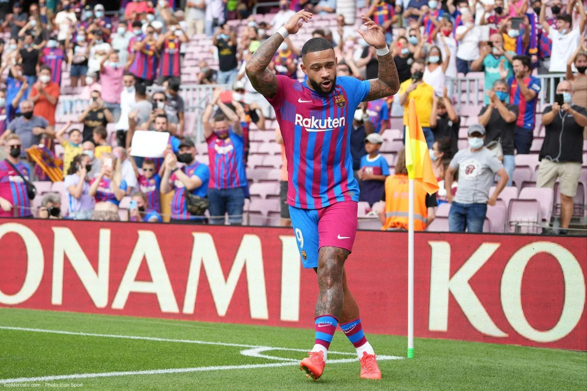 Memphis Depay, Barça-Getafe