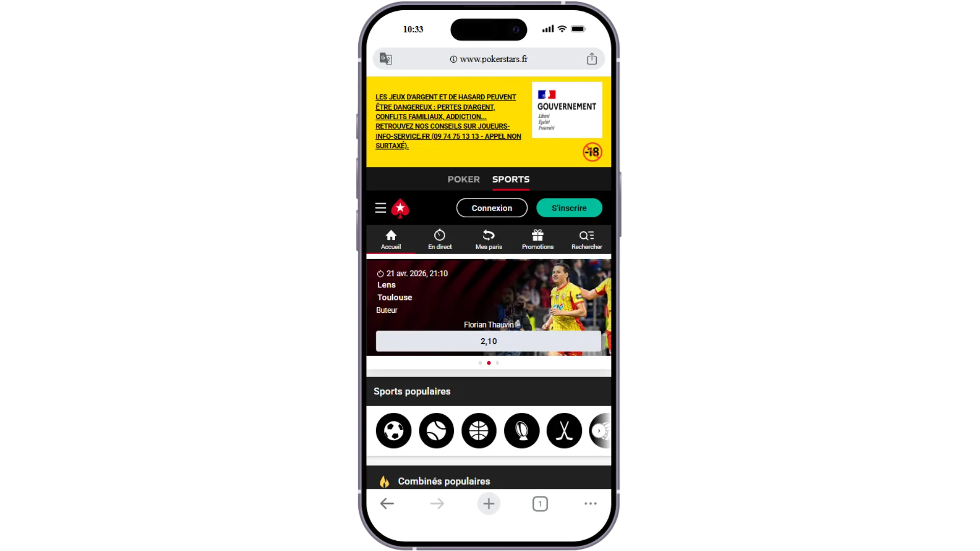 Pokerstars sport, pour parier et jouer au poker sur le même compte
