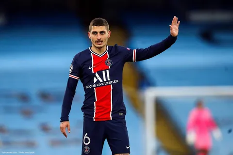 Officiel PSG : Verratti blessé au genou et forfait à Rennes