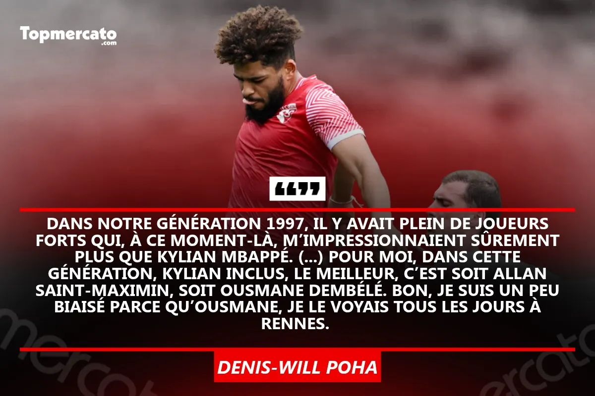 Kylian Mbappé, Ousmane Dembélé, Denis-Will Poha