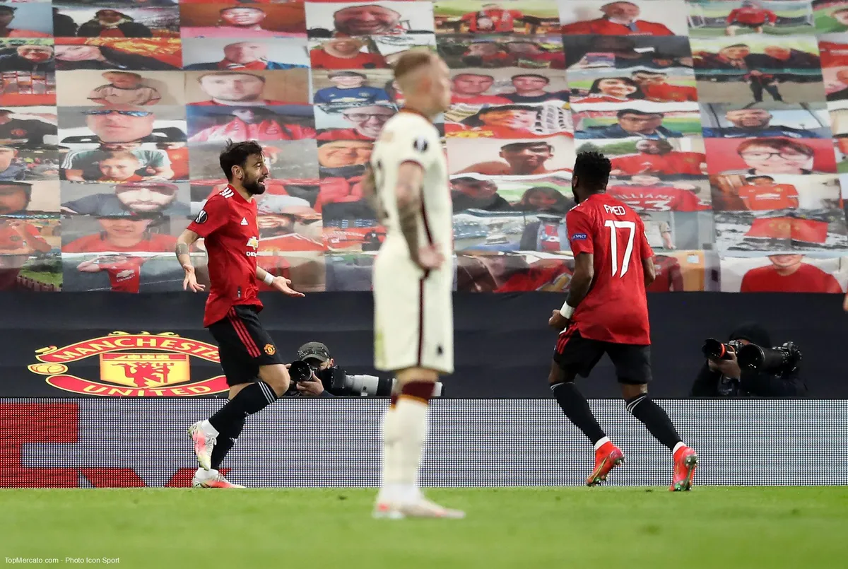 Bruno Fernandes, MU-Roma