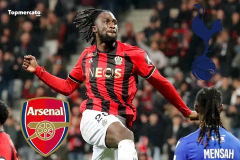 Mercato Nice : l’impressionnante liste des 9 clubs de Premier League sur Guessand