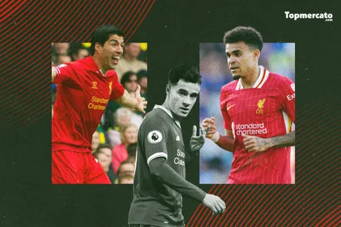 Mercato Liverpool : le top 10 des ventes records de l’histoire des Reds