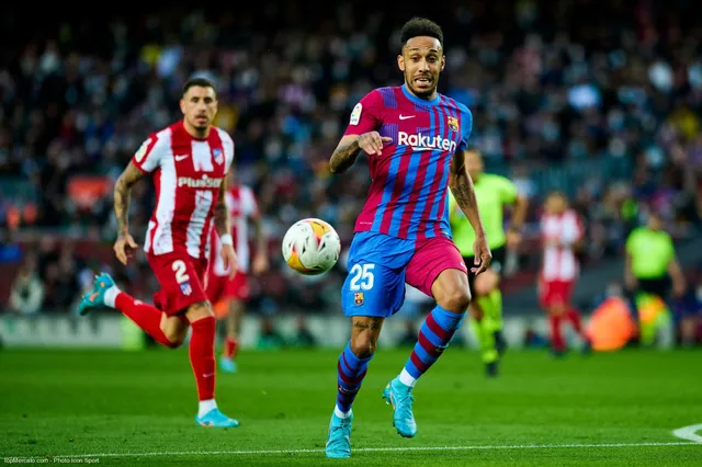Barça, Aubameyang : “Je travaille dur pour revenir en forme”