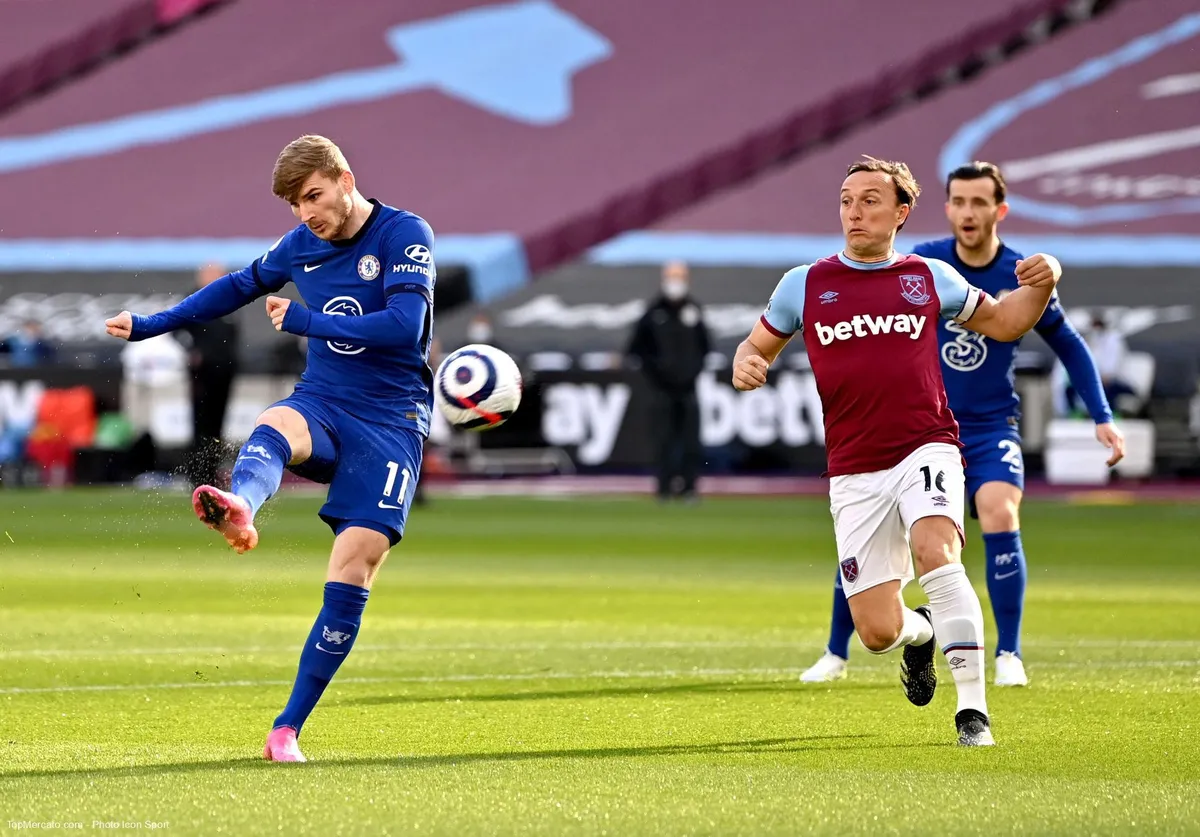 Timo Werner, West Ham United-Chelsea