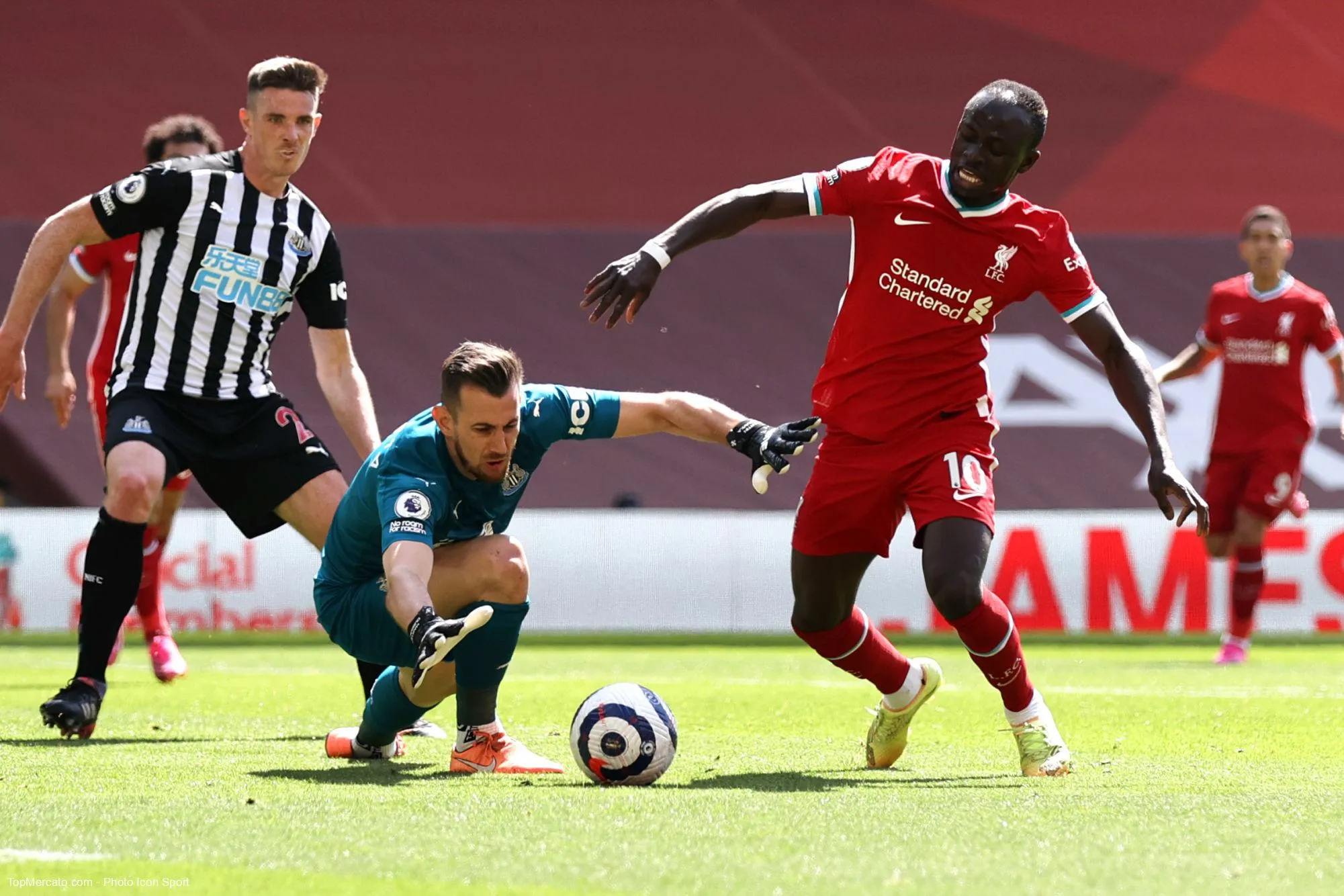 Sadio Mané, Liverpool-Newcastle