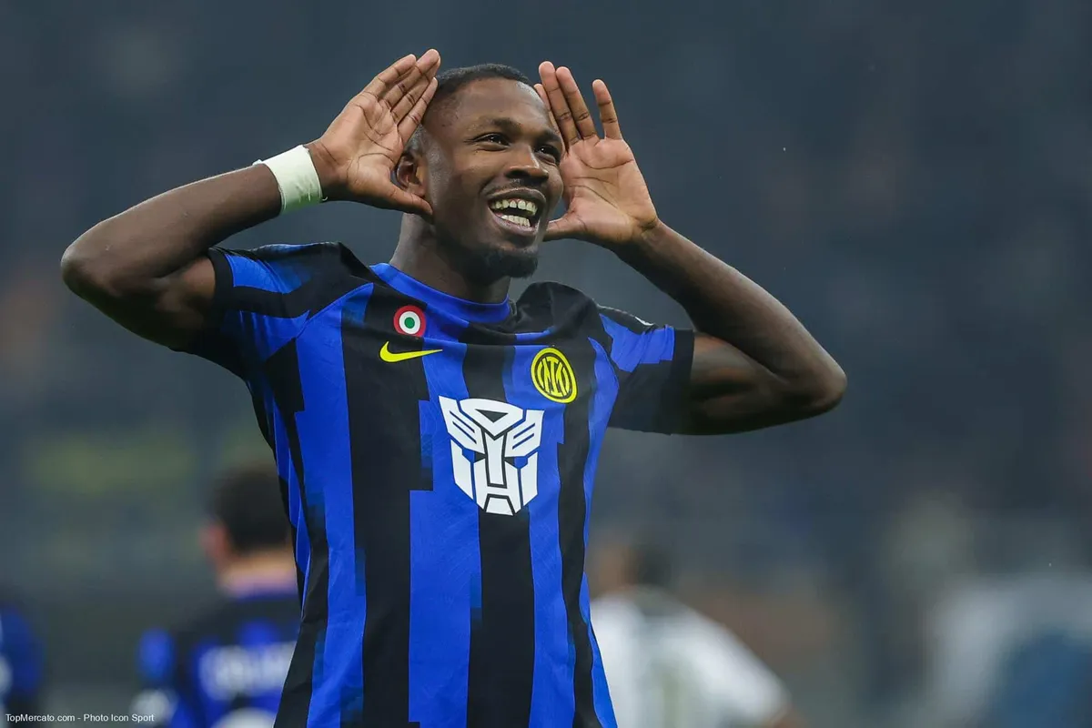 Inter Milan : Marcus Thuram giflé pendant les festivités