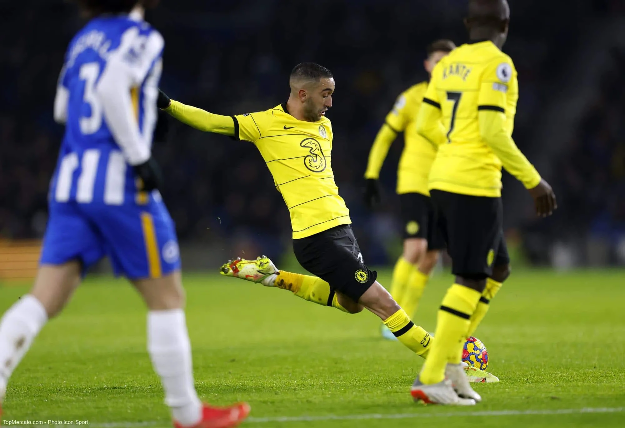 Hakim Ziyech, match Brighton and Hove Albion-Chelsea
