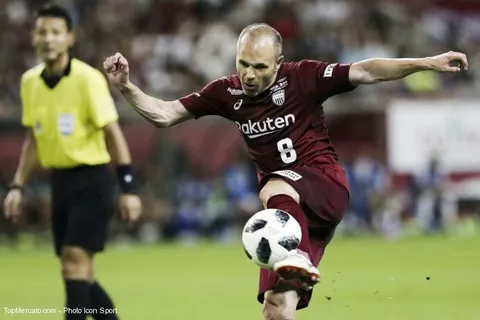 Japon : Andrés Iniesta a décliné trois offres de MLS