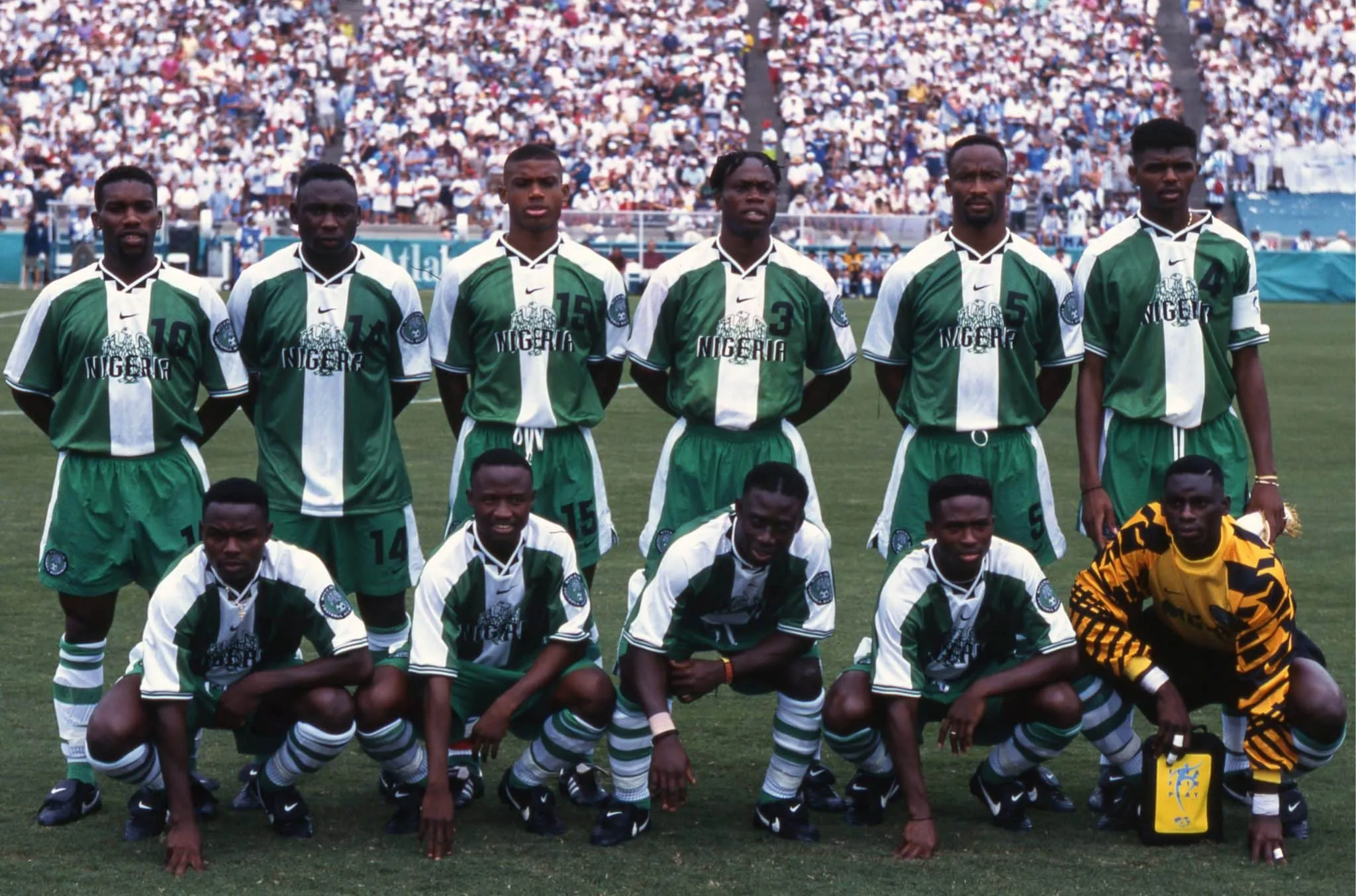 Quelle nation le Nigeria n’a PAS battu lors de son sacre aux JO 1996 ?