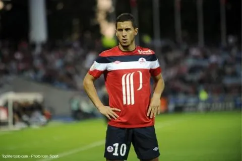 Lille : une nuée de clubs anglais veut Hazard !
