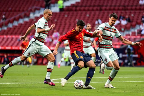 Alvaro Morata, Espagne-Portugal