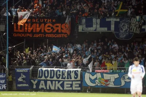 Bagarres entre supporters de Lyon et Marseille