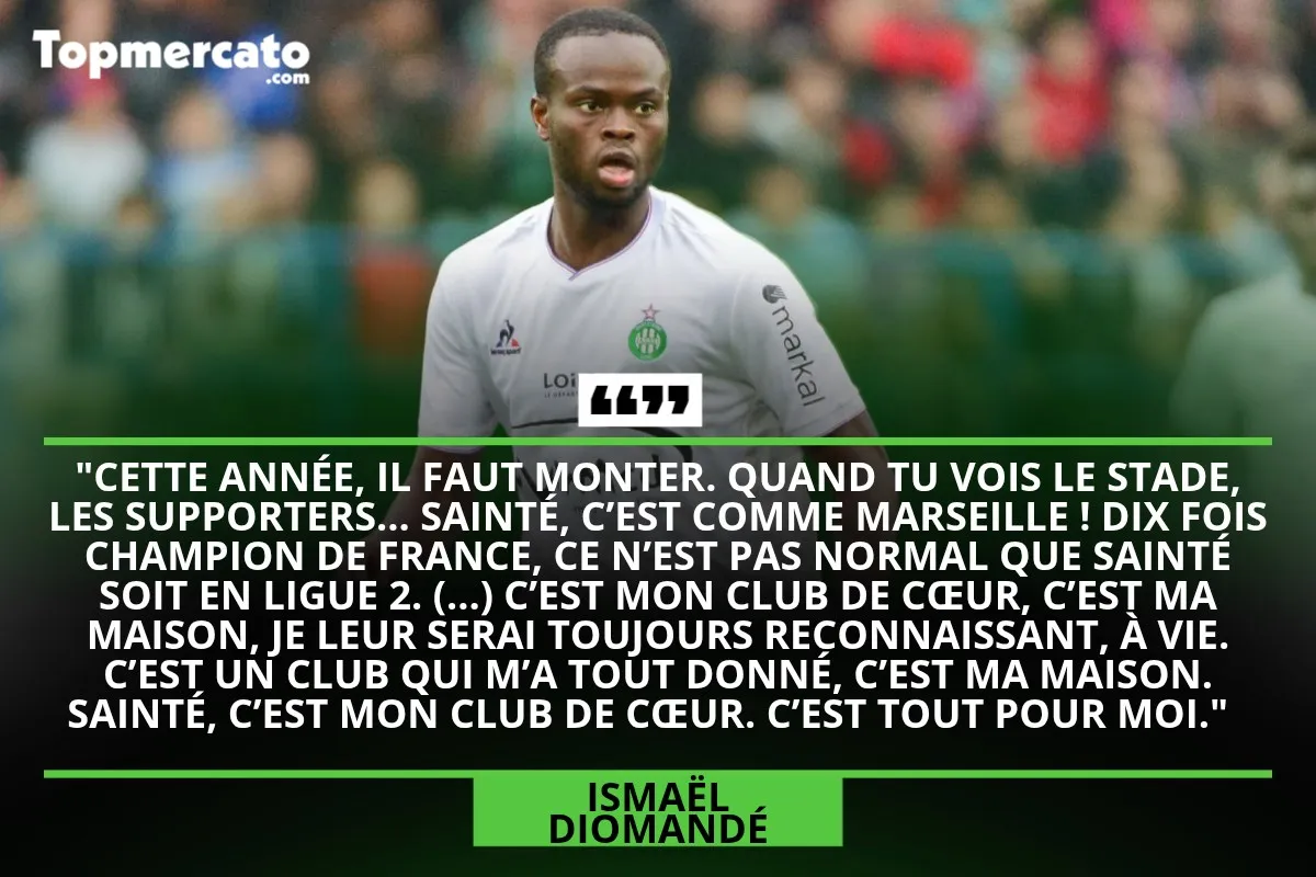 Ismaël Diomandé, ASSE