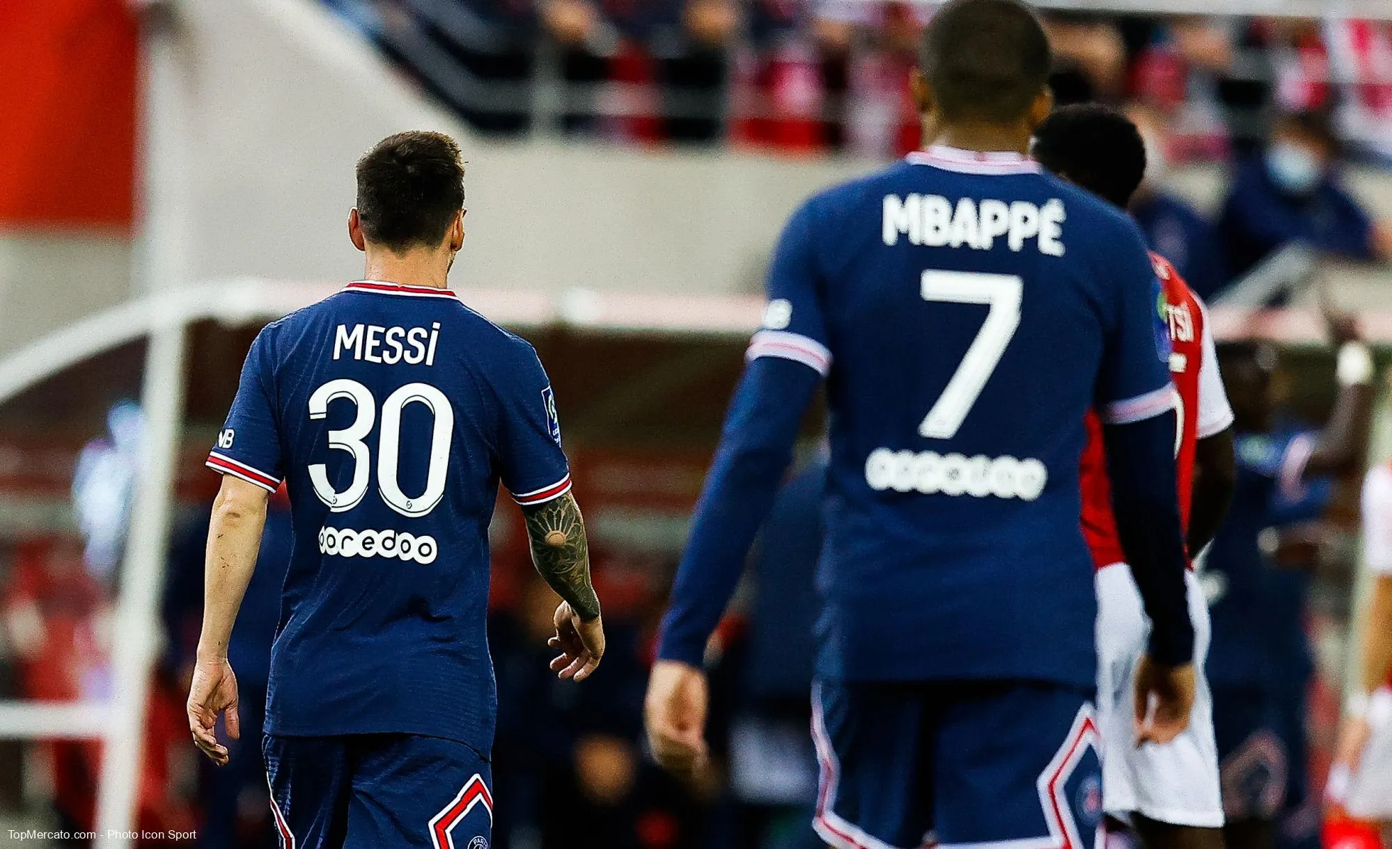 Lionel Messi et Kylian Mbappé, PSG