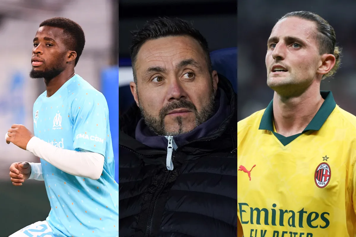 Accord entre Traoré et le Genoa pour un départ de l’OM, De Zerbi se démène pour le transfert de Tonali, Amorim veut retenir Rabiot et Maignan… Les 3 infos mercato du jour