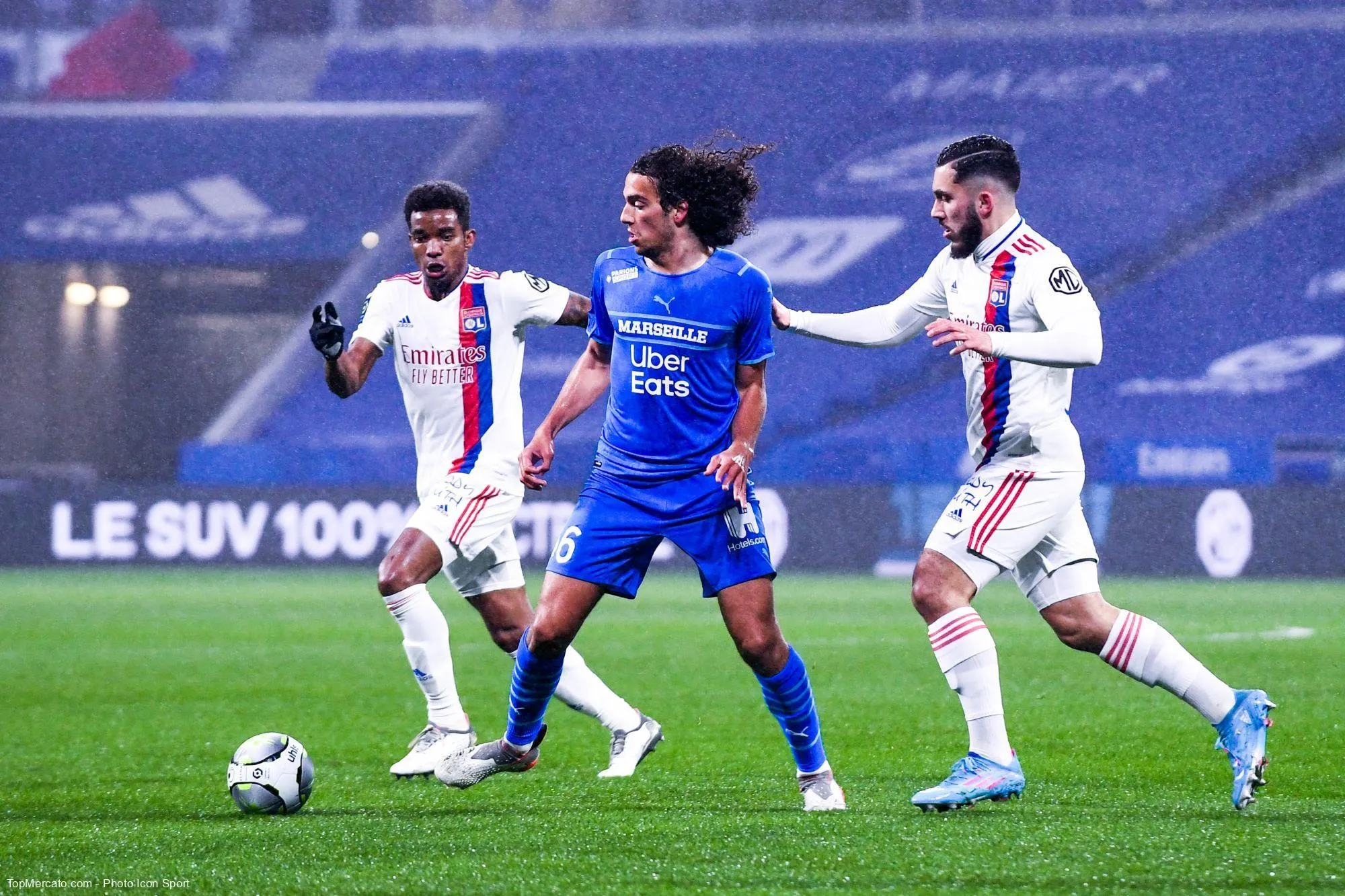 Mattéo Guendouzi Thiago Mendes Rayan Cherki match OL OM