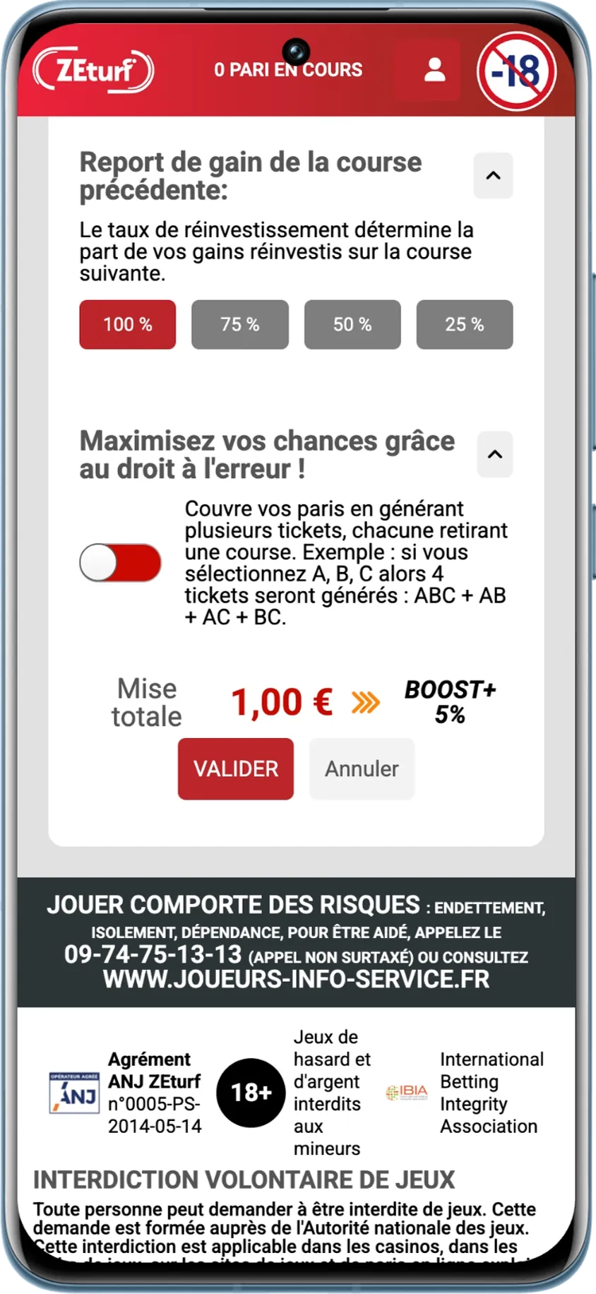 Vos combis sont boostés au-delà de 4 sélections