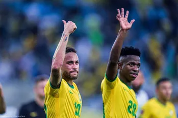 Neymar, Vinicius, Brésil