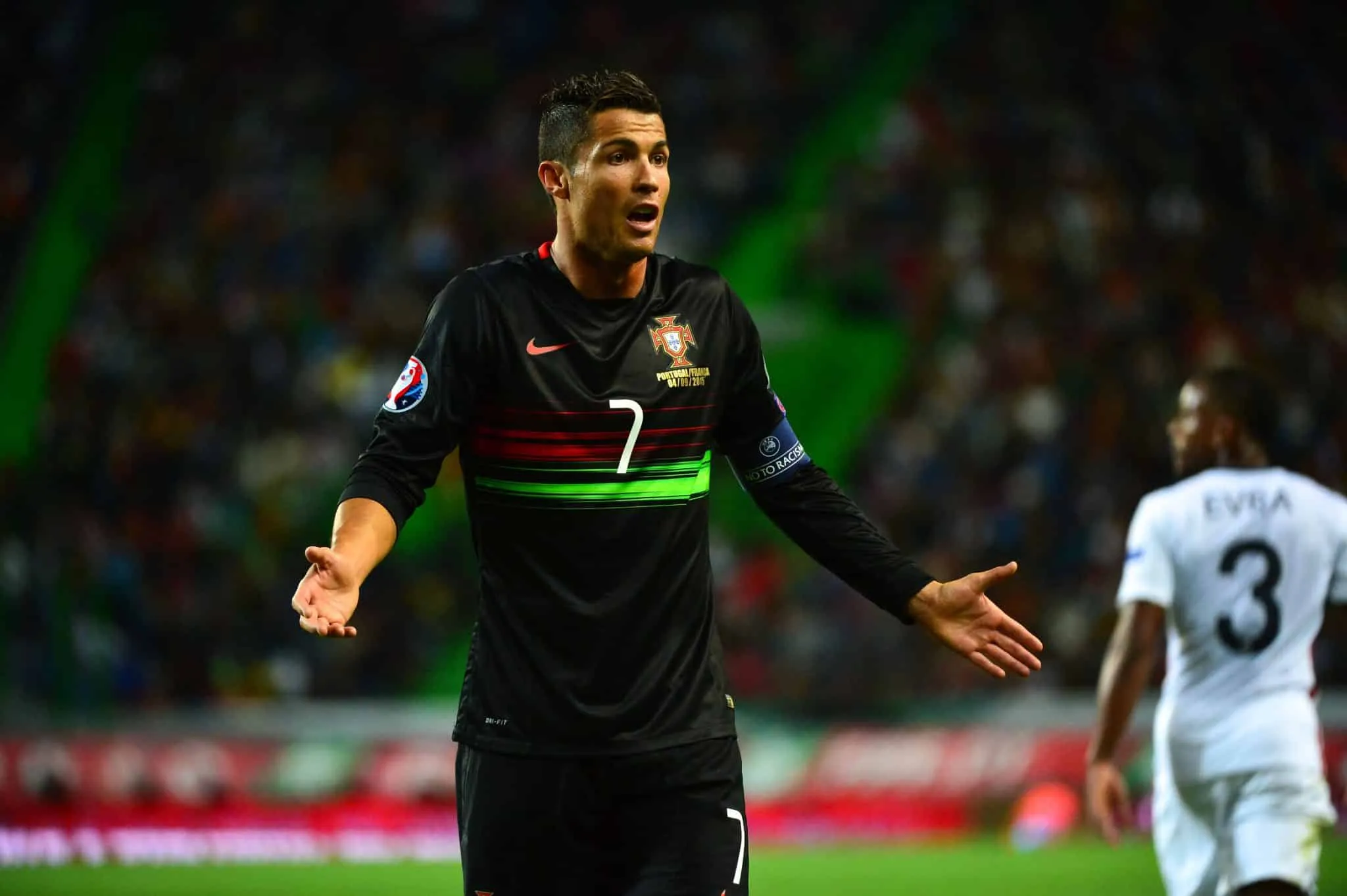 De quelle année date cette rencontre entre le Portugal de Cristiano Ronaldo et l’équipe de France de Patrice Evra ?