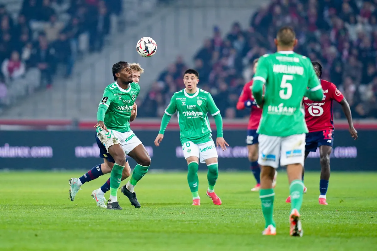 Pierre Ekwah Benjamin Bouchouari ASSE Saint-Etienne