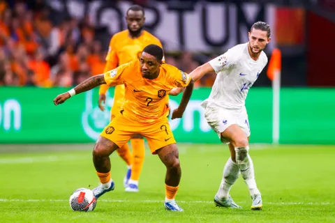 Steven Bergwijn Adrien Rabiot Pays-Bas France