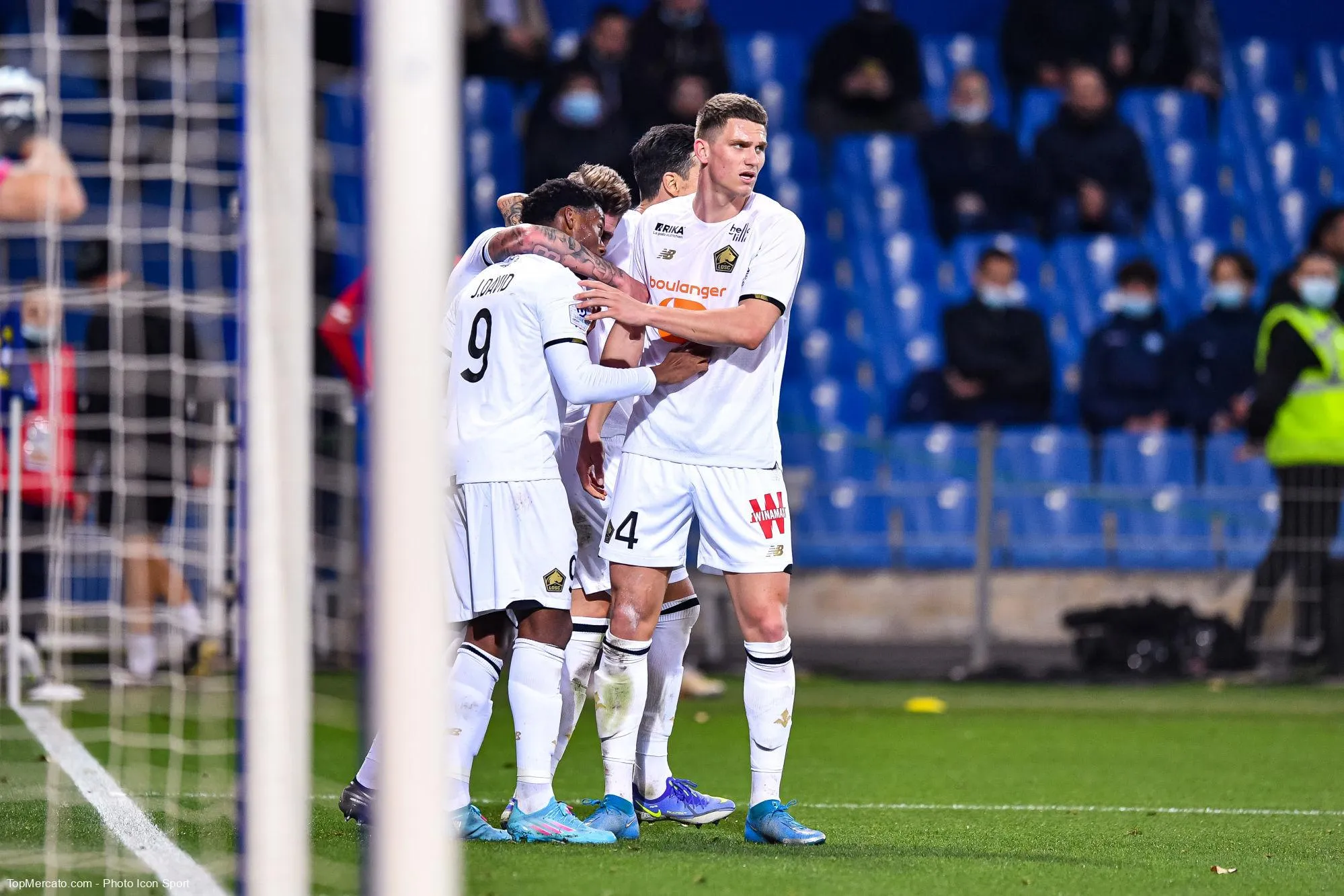 Xeka, match MHSC Montpellier-LOSC Lille