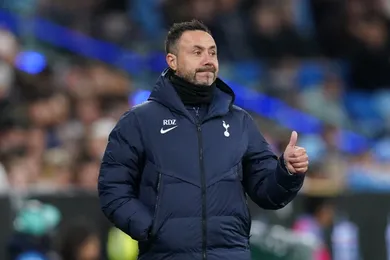 “Comme un deuxième père” : comment De Zerbi a convaincu sa recrue à 100 M€ de signer à Tottenham au mercato