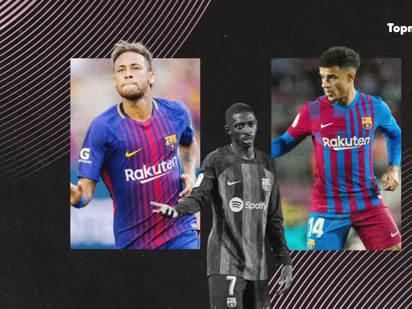 Les 10 transferts records de l’histoire du mercato du Barça