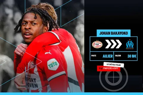 Mercato OM : la rumeur Johan Bakayoko à l’épreuve du Détecteur TM