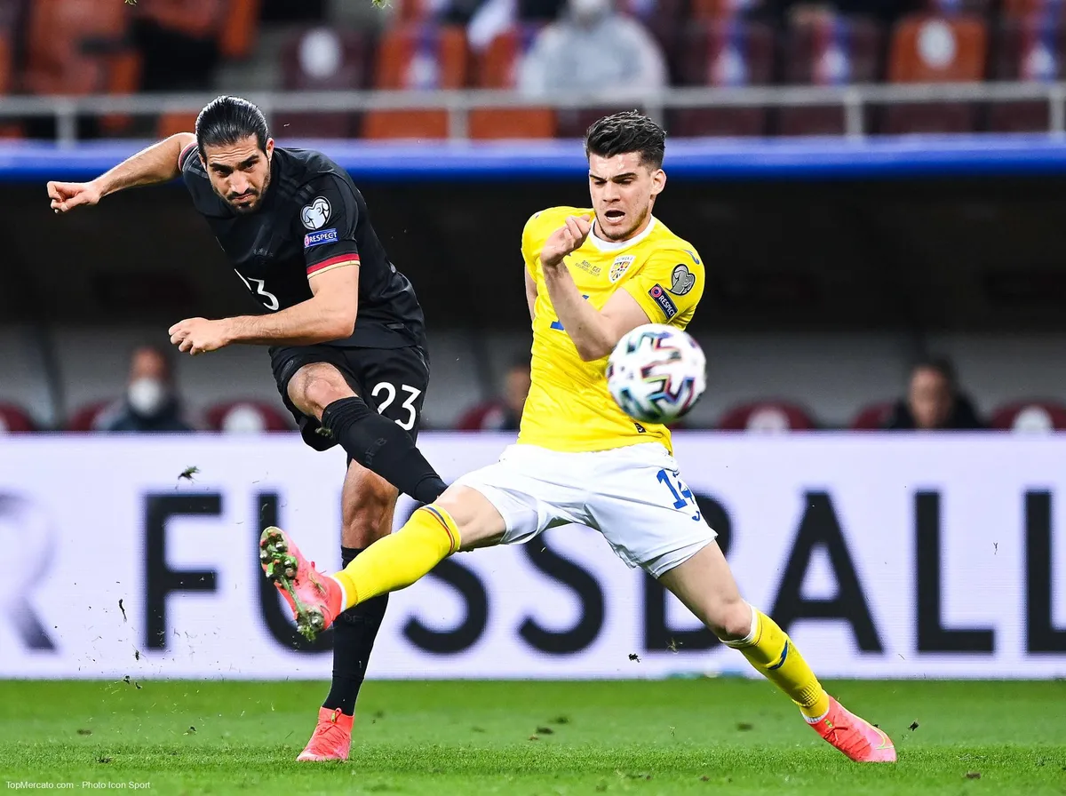 Emre Can Ianis Hagi match Allemagne Roumanie