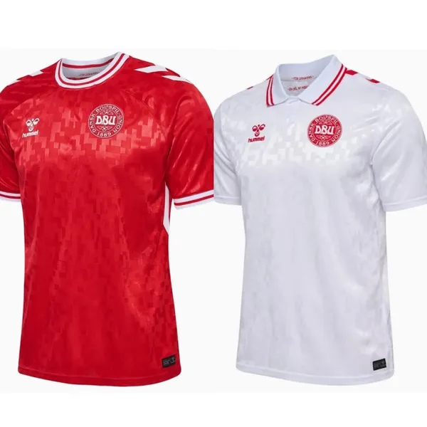 Maillot Danemark Euro 2024 domicile extérieur
