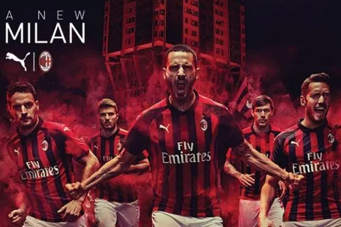 Milan AC : le nouveau maillot domicile dévoilé