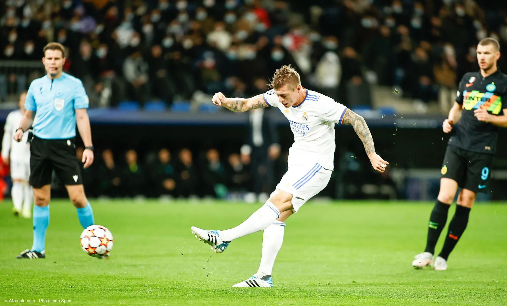 Toni Kroos, match Real Madrid-Inter Milan