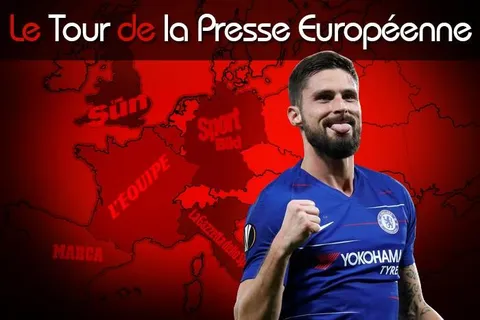 Giroud en pince pour la Ligue 1, le choc Leicester-Liverpool pour le Boxing Day… Le Tour d’Europe de la presse